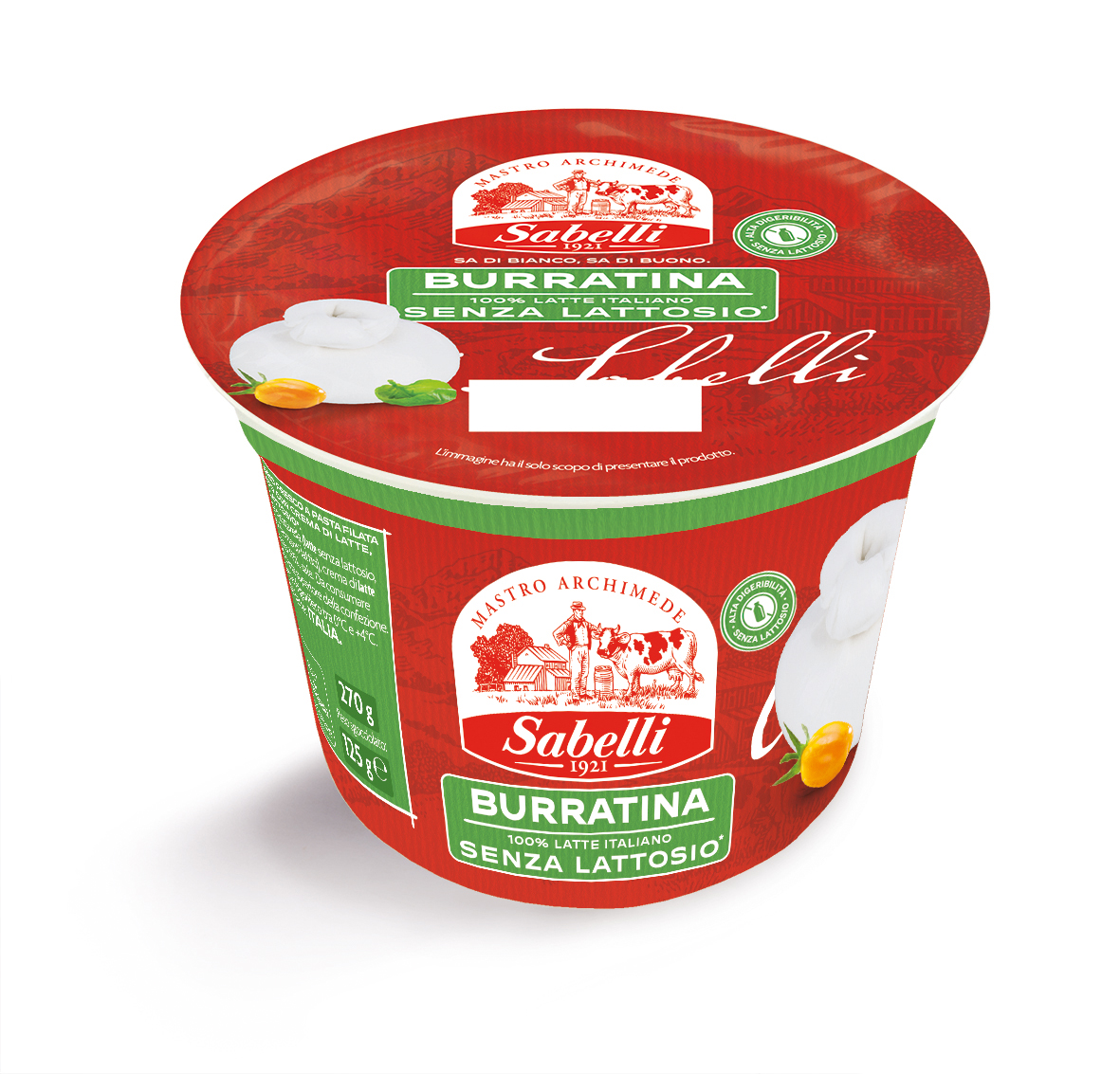 Burratina Senza Lattosio