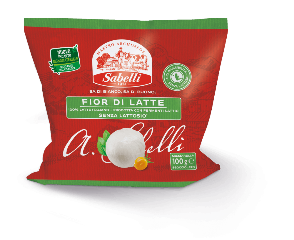 Mozzarella senza lattosio